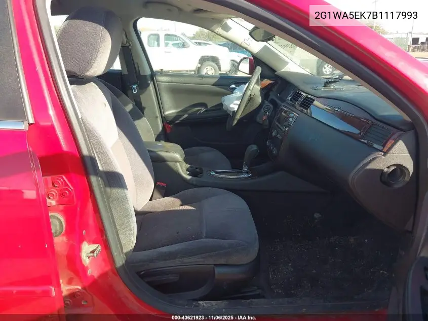 2G1WA5EK7B1117993 2011 Chevrolet Impala Ls