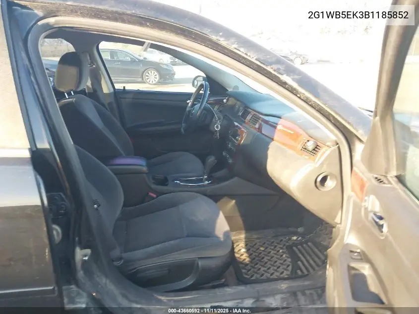 2G1WB5EK3B1185852 2011 Chevrolet Impala Lt