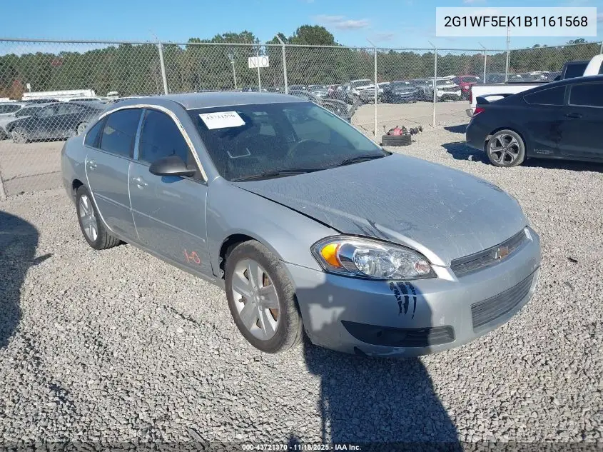 2G1WF5EK1B1161568 2011 Chevrolet Impala Ls