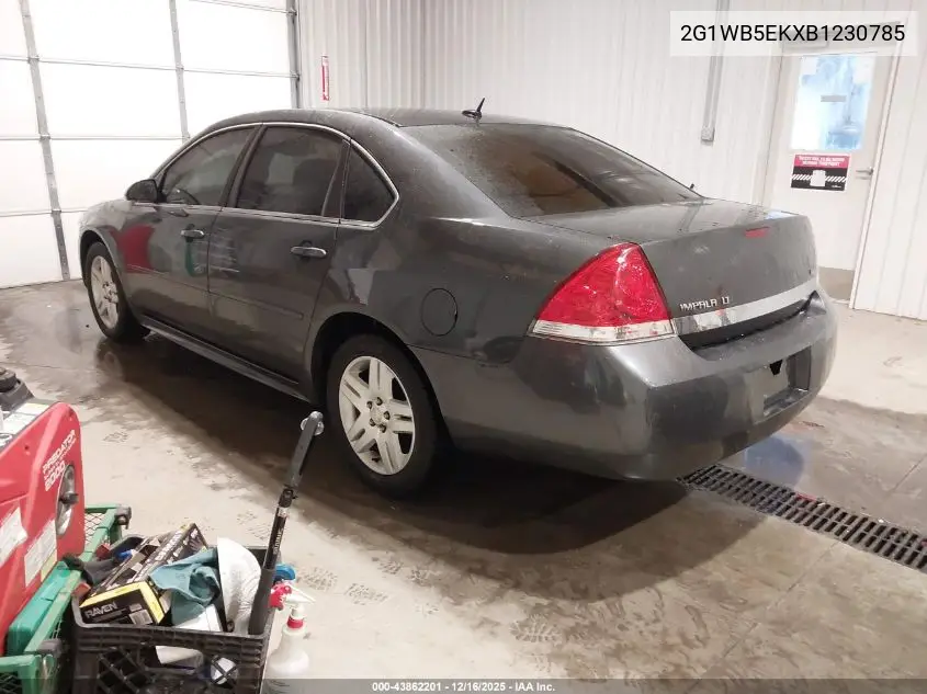 2G1WB5EKXB1230785 2011 Chevrolet Impala Lt