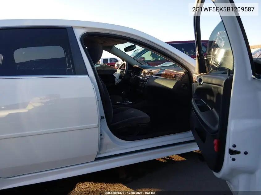 2G1WF5EK5B1209587 2011 Chevrolet Impala Ls