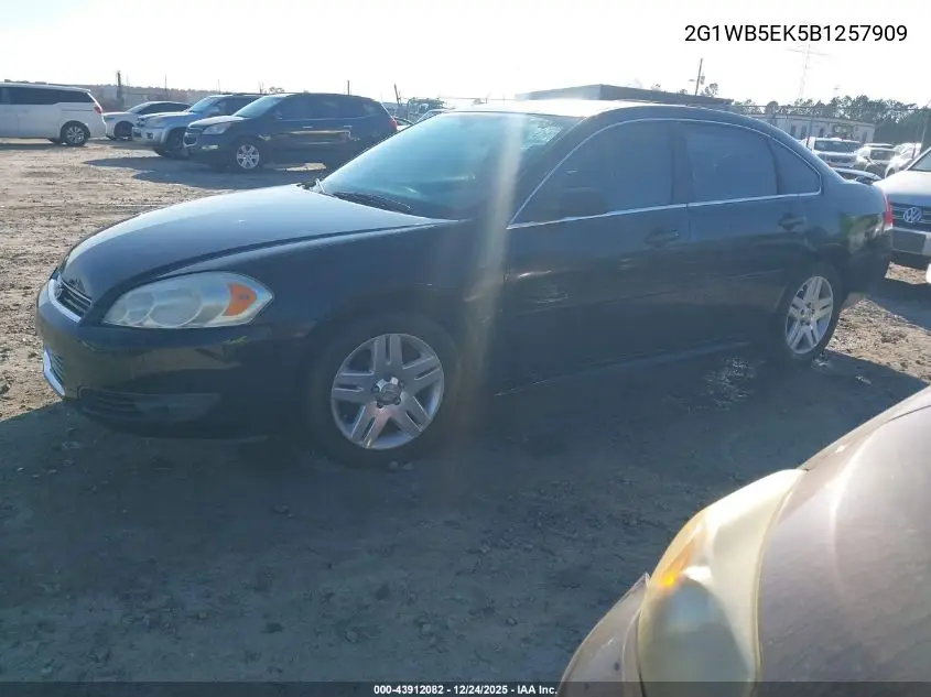 2G1WB5EK5B1257909 2011 Chevrolet Impala Lt
