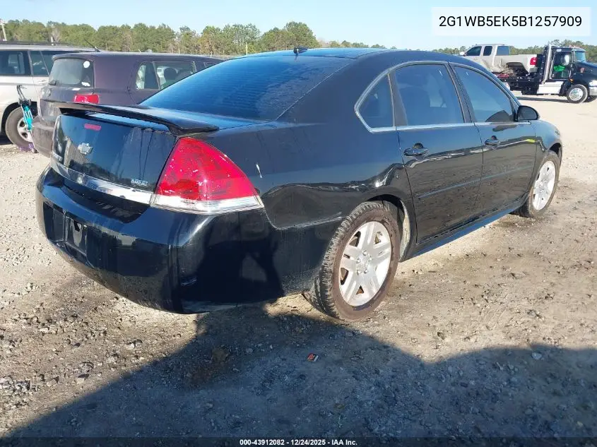 2G1WB5EK5B1257909 2011 Chevrolet Impala Lt