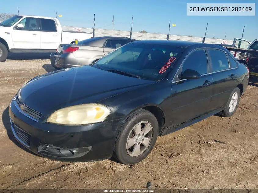 2G1WG5EK5B1282469 2011 Chevrolet Impala Lt