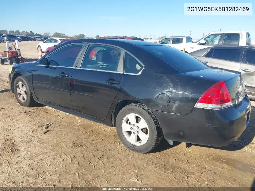 2G1WG5EK5B1282469 2011 Chevrolet Impala Lt