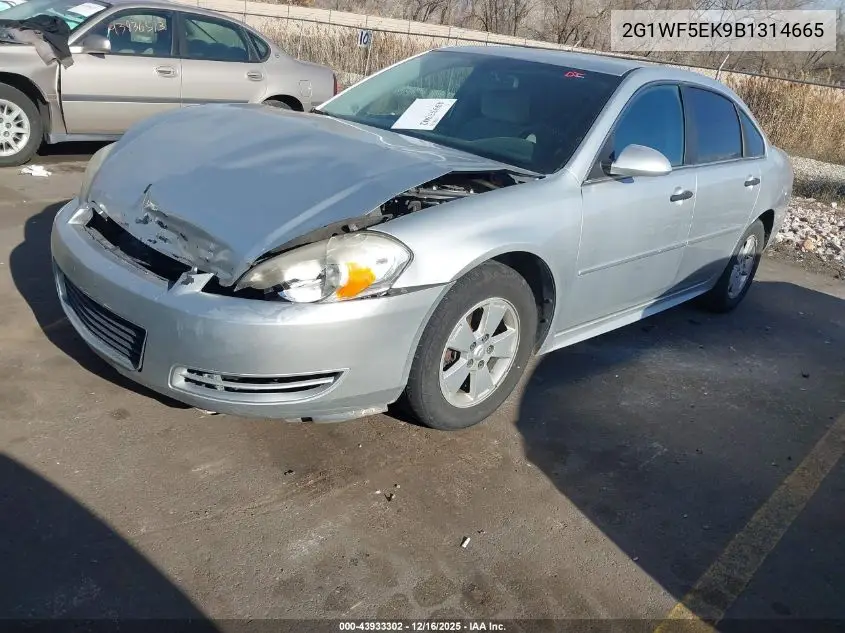 2G1WF5EK9B1314665 2011 Chevrolet Impala Ls