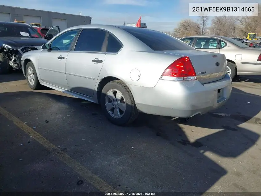 2G1WF5EK9B1314665 2011 Chevrolet Impala Ls