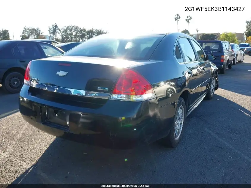 2G1WF5EK3B1143427 2011 Chevrolet Impala Ls