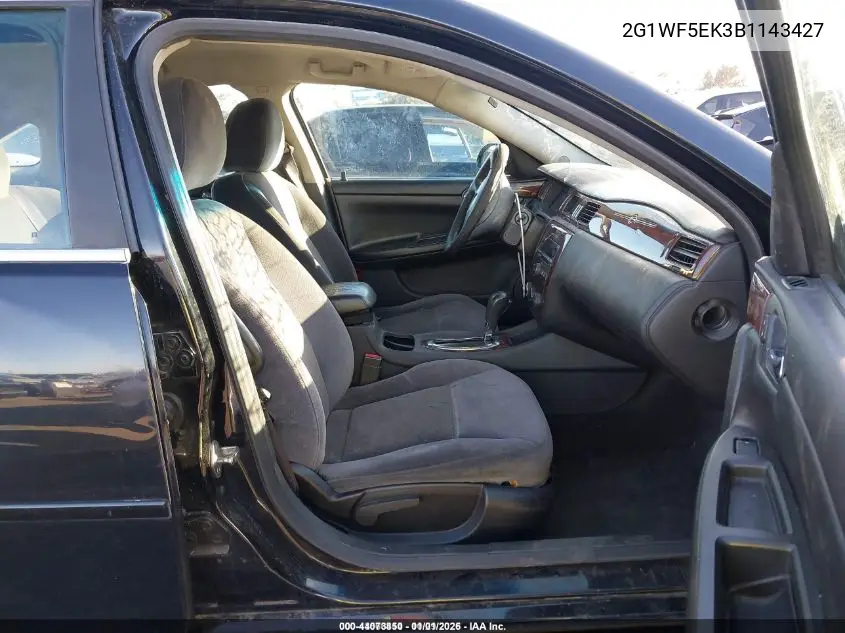 2G1WF5EK3B1143427 2011 Chevrolet Impala Ls