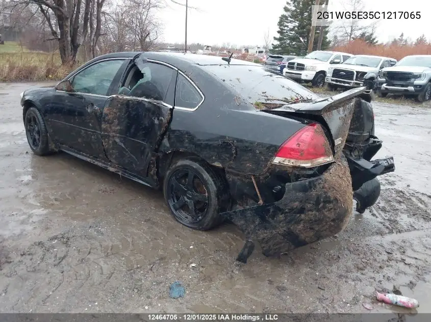 2G1WG5E35C1217065 2012 Chevrolet Impala Lt