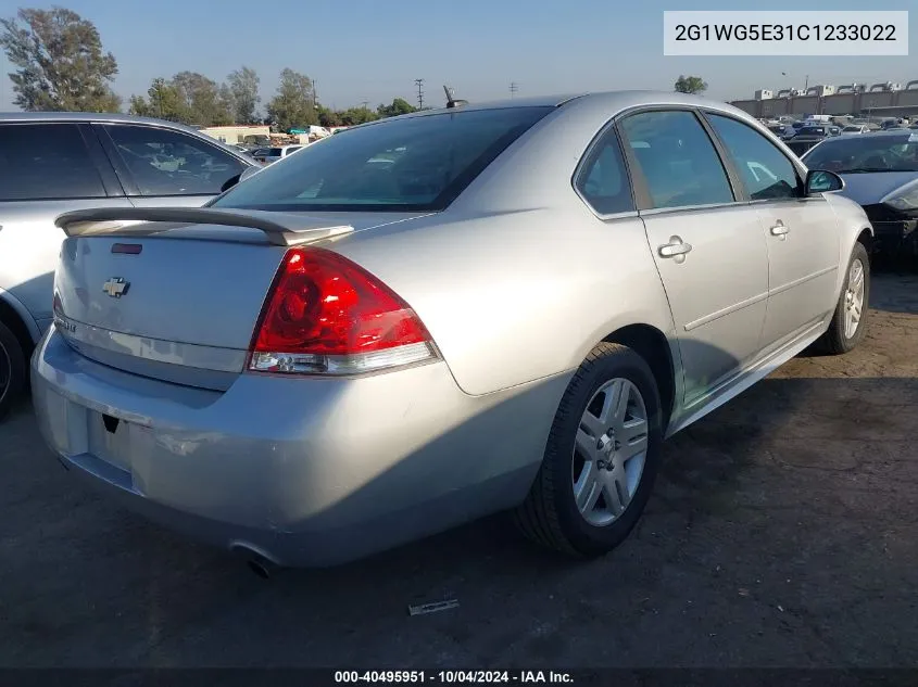 2G1WG5E31C1233022 2012 Chevrolet Impala Lt