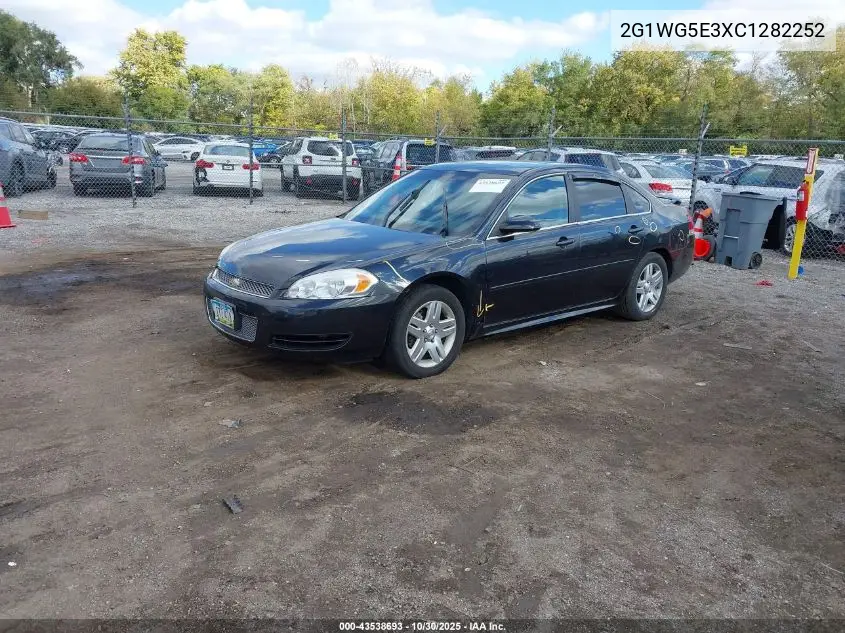 2G1WG5E3XC1282252 2012 Chevrolet Impala Lt