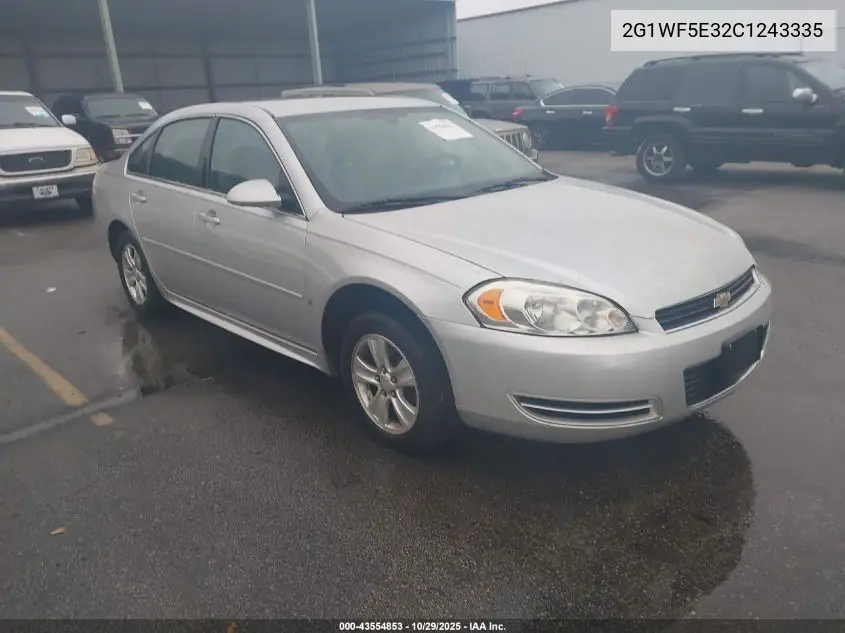 2G1WF5E32C1243335 2012 Chevrolet Impala Ls