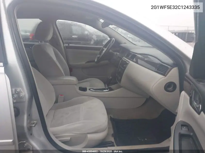 2G1WF5E32C1243335 2012 Chevrolet Impala Ls