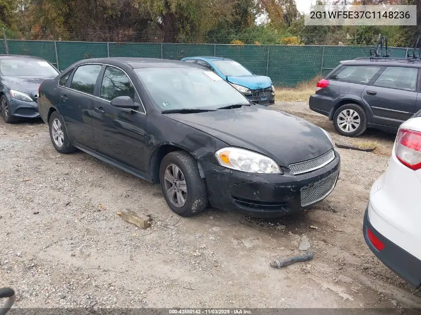 2G1WF5E37C1148236 2012 Chevrolet Impala Ls