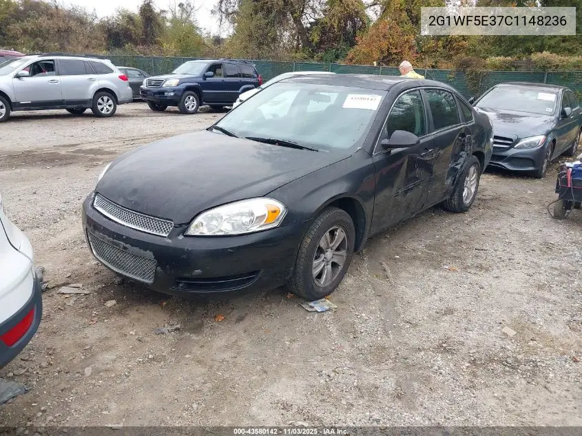 2G1WF5E37C1148236 2012 Chevrolet Impala Ls