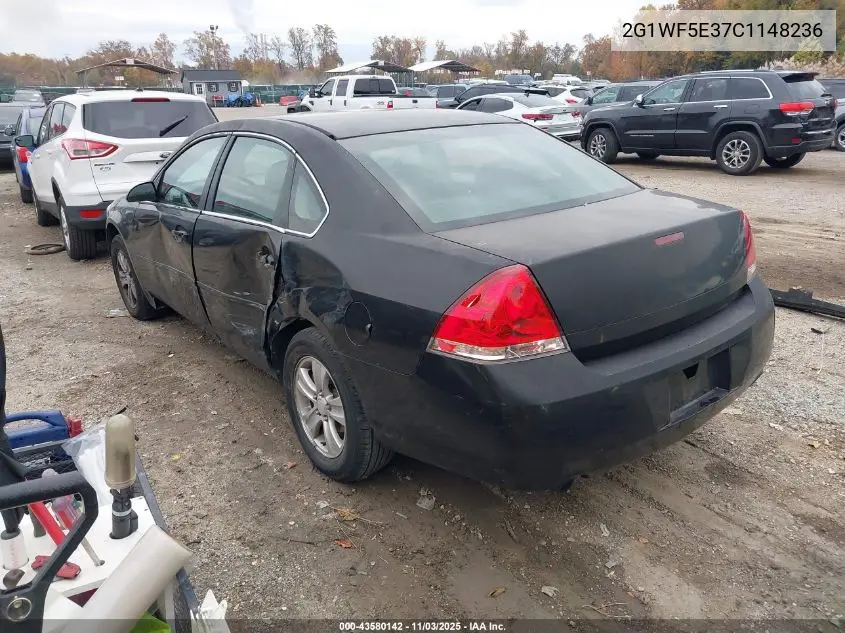 2G1WF5E37C1148236 2012 Chevrolet Impala Ls