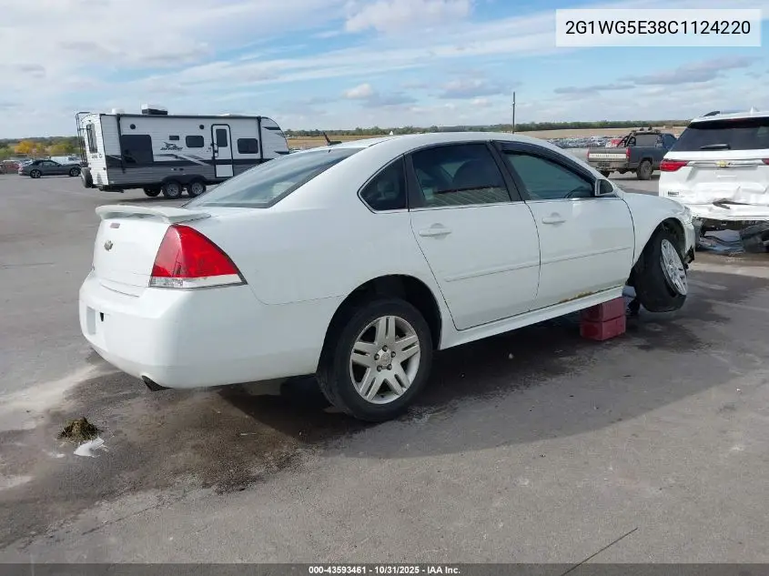 2G1WG5E38C1124220 2012 Chevrolet Impala Lt