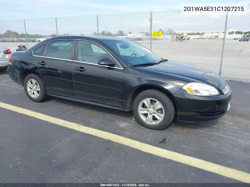 2G1WA5E31C1207215 2012 Chevrolet Impala Ls