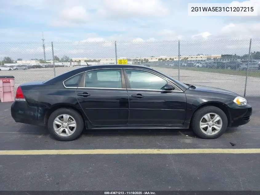 2G1WA5E31C1207215 2012 Chevrolet Impala Ls