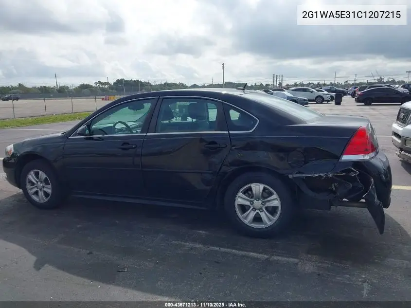 2G1WA5E31C1207215 2012 Chevrolet Impala Ls