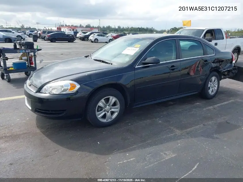 2G1WA5E31C1207215 2012 Chevrolet Impala Ls