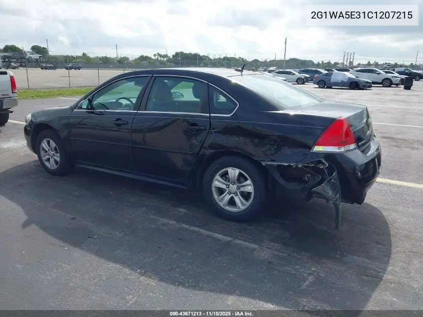 2G1WA5E31C1207215 2012 Chevrolet Impala Ls