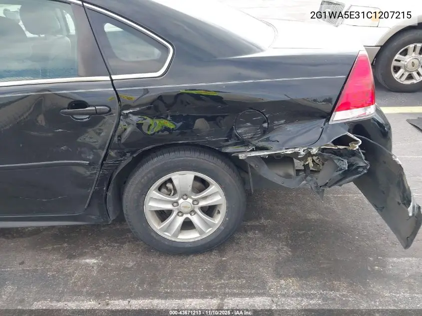 2G1WA5E31C1207215 2012 Chevrolet Impala Ls