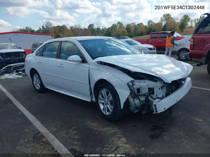 2G1WF5E34C1302448 2012 Chevrolet Impala Ls
