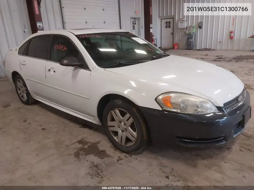 2G1WG5E31C1300766 2012 Chevrolet Impala Lt