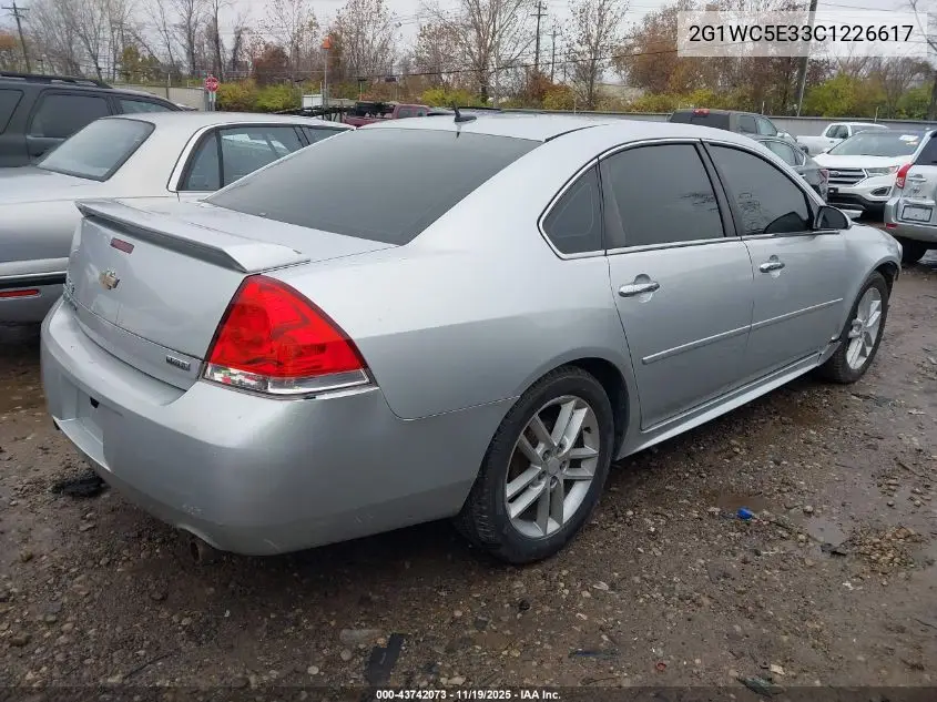 2G1WC5E33C1226617 2012 Chevrolet Impala Ltz