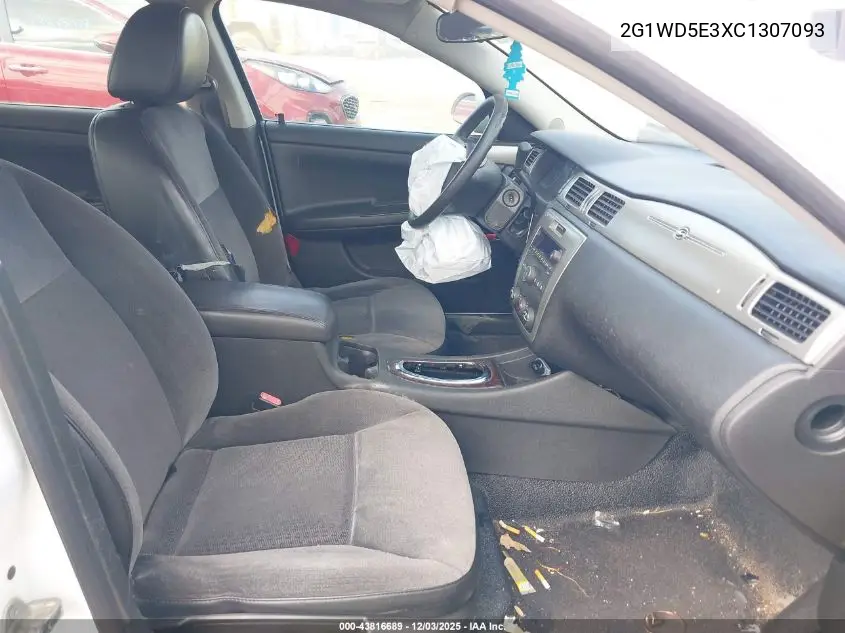 2G1WD5E3XC1307093 2012 Chevrolet Impala Police