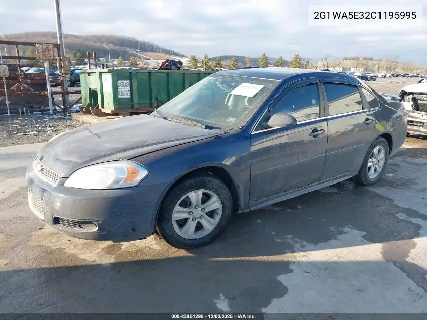 2G1WA5E32C1195995 2012 Chevrolet Impala Ls