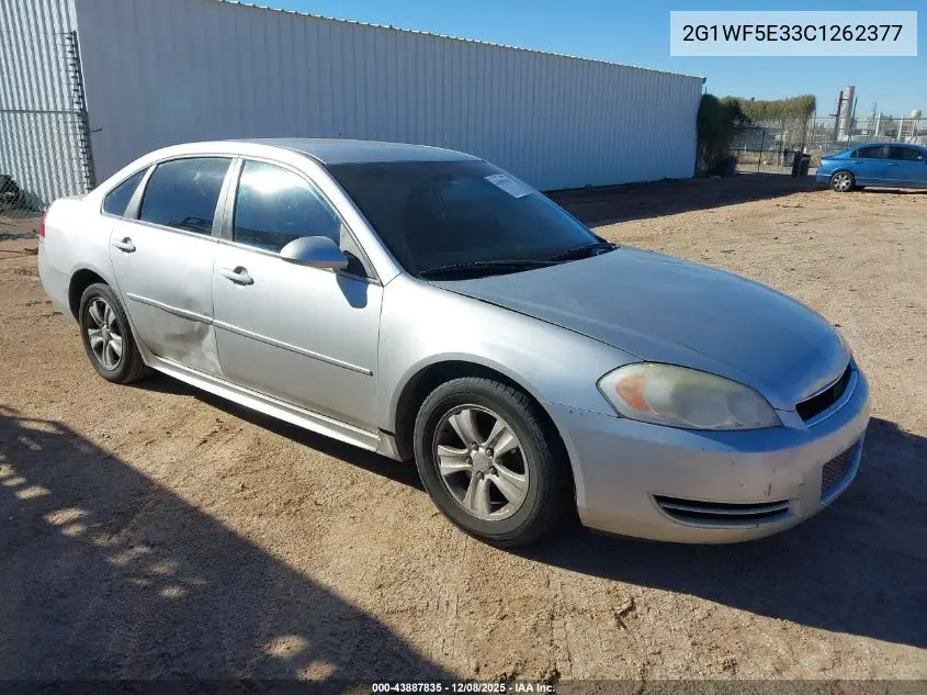2G1WF5E33C1262377 2012 Chevrolet Impala Ls