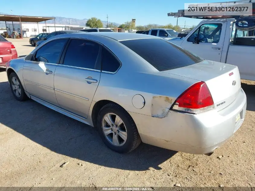2G1WF5E33C1262377 2012 Chevrolet Impala Ls