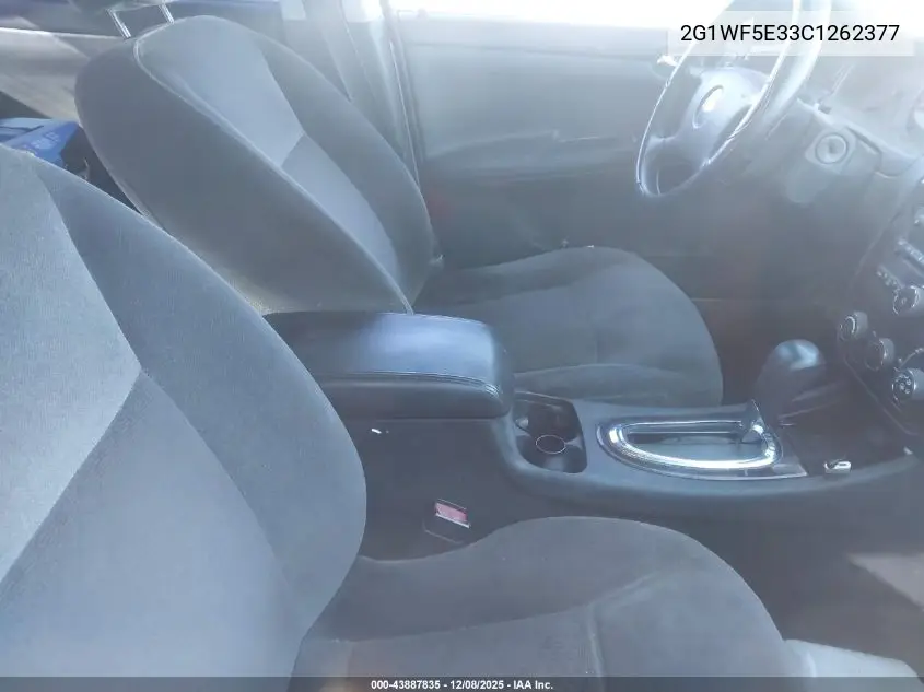 2G1WF5E33C1262377 2012 Chevrolet Impala Ls