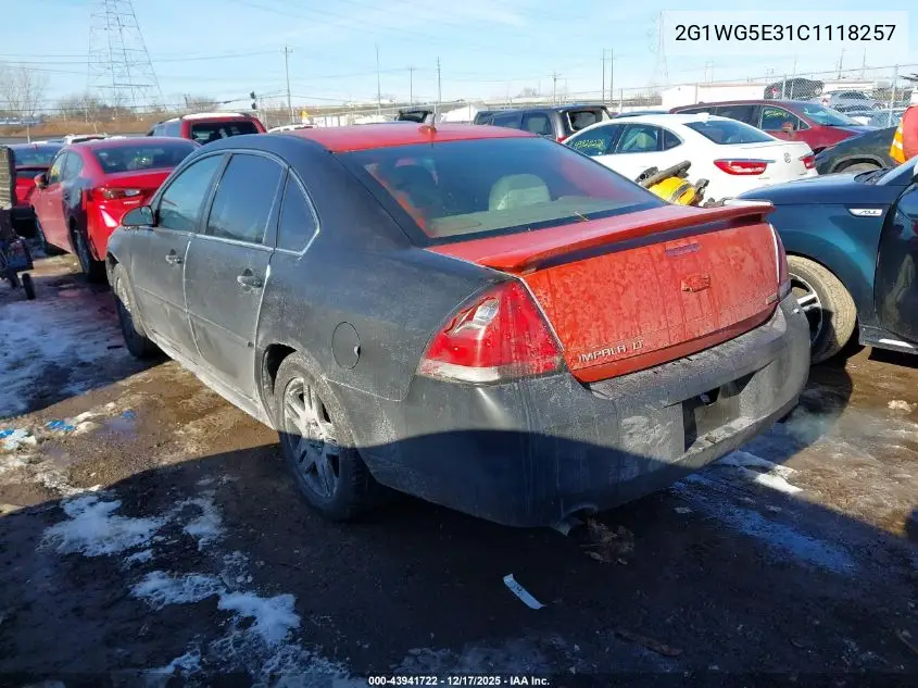 2G1WG5E31C1118257 2012 Chevrolet Impala Lt