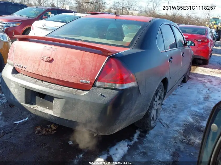 2G1WG5E31C1118257 2012 Chevrolet Impala Lt