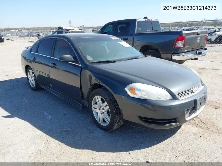 2G1WB5E33C1214373 2012 Chevrolet Impala Lt
