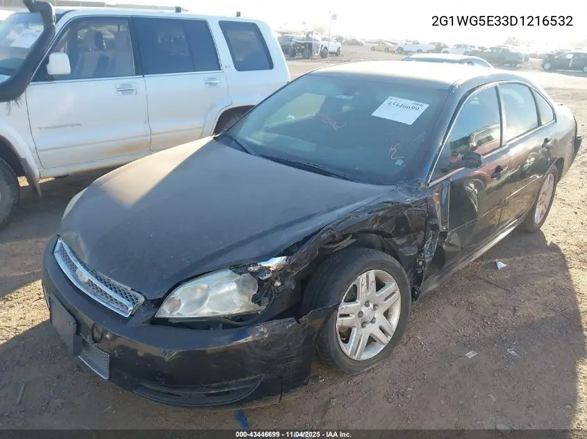 2G1WG5E33D1216532 2013 Chevrolet Impala Lt