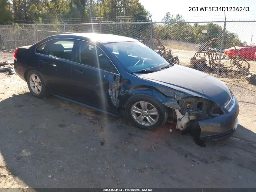 2G1WF5E34D1236243 2013 Chevrolet Impala Ls