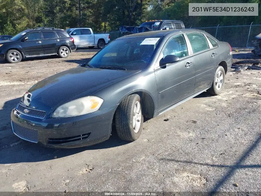 2G1WF5E34D1236243 2013 Chevrolet Impala Ls