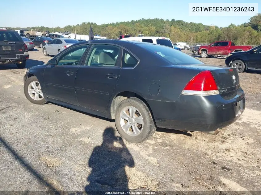 2G1WF5E34D1236243 2013 Chevrolet Impala Ls