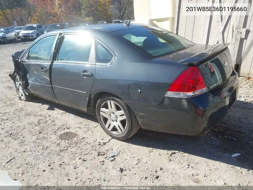 2G1WB5E36D1195660 2013 Chevrolet Impala Lt