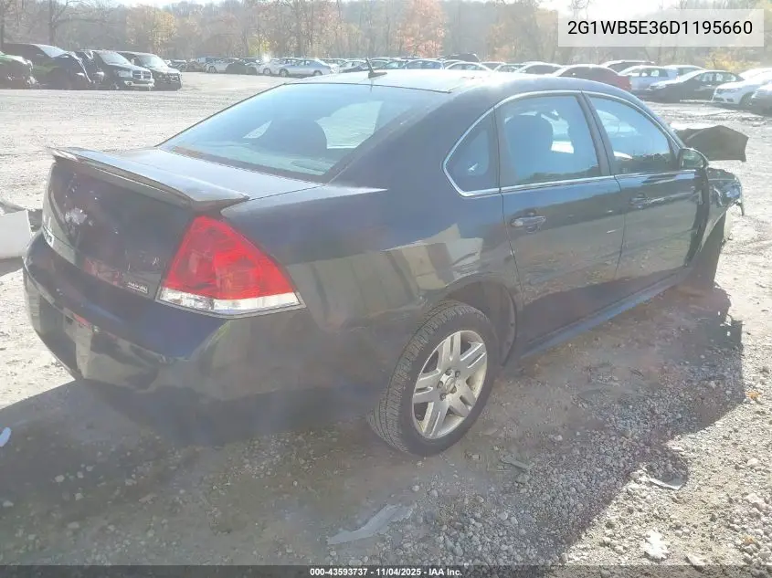 2G1WB5E36D1195660 2013 Chevrolet Impala Lt