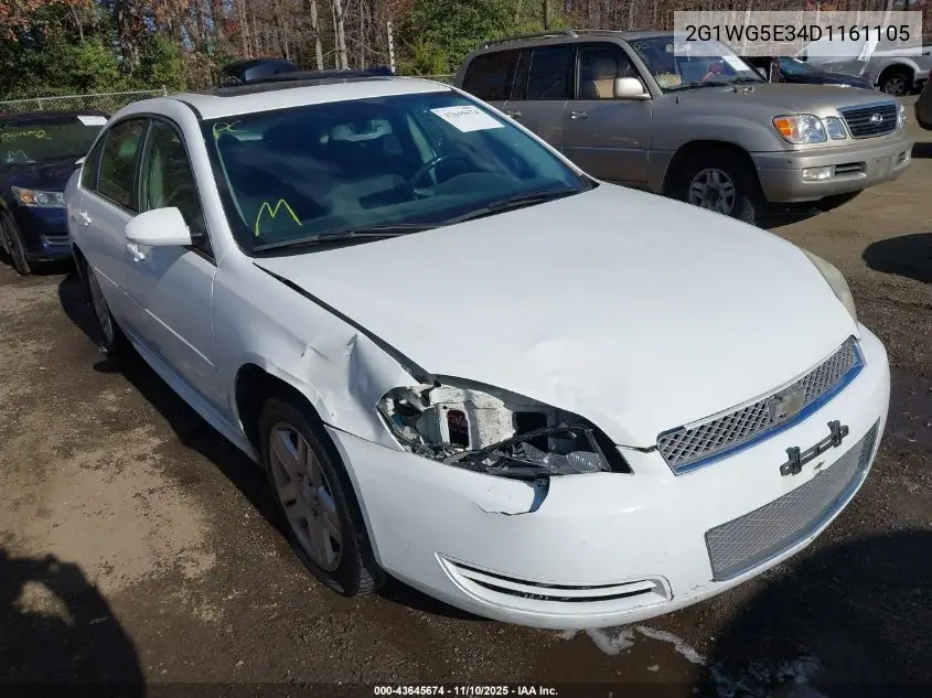 2G1WG5E34D1161105 2013 Chevrolet Impala Lt