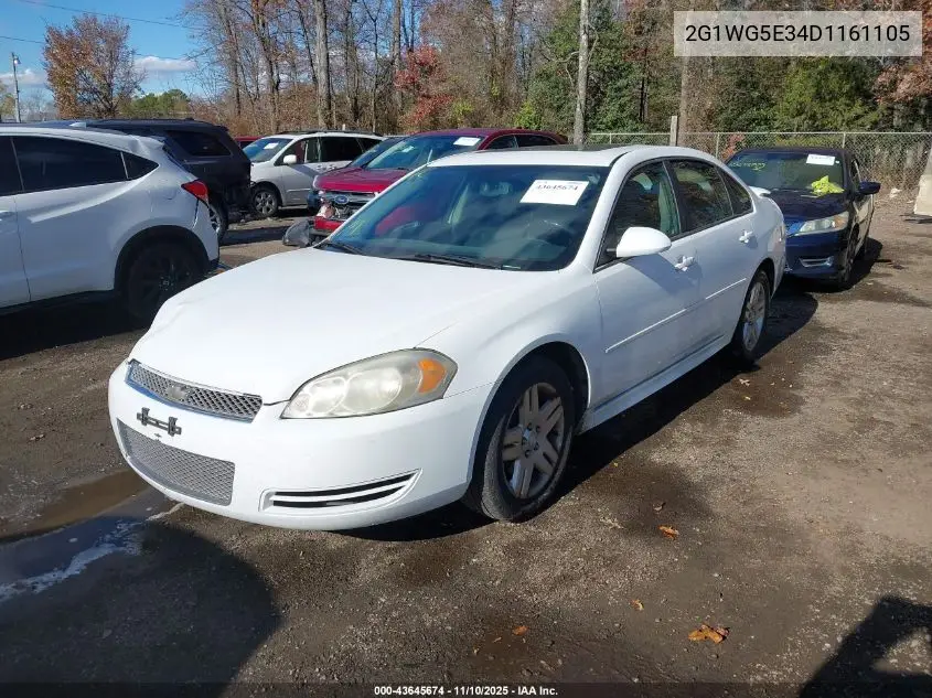 2G1WG5E34D1161105 2013 Chevrolet Impala Lt