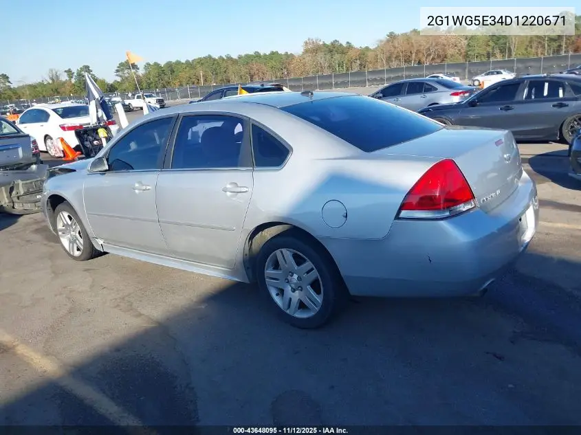 2G1WG5E34D1220671 2013 Chevrolet Impala Lt