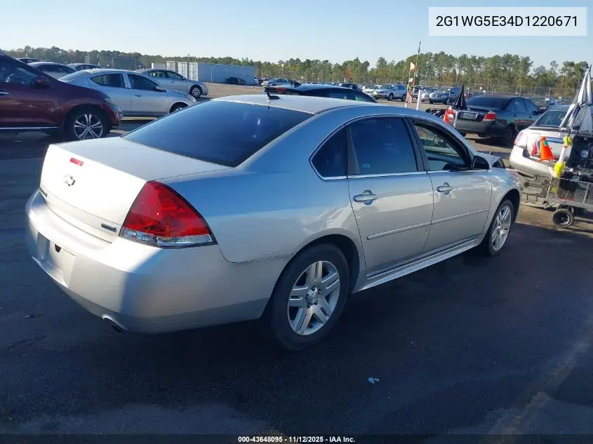 2G1WG5E34D1220671 2013 Chevrolet Impala Lt