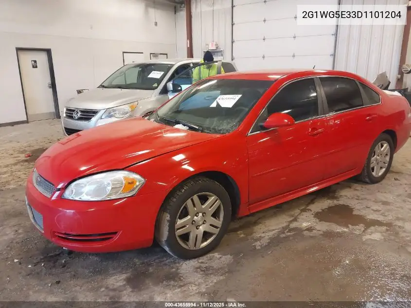 2G1WG5E33D1101204 2013 Chevrolet Impala Lt